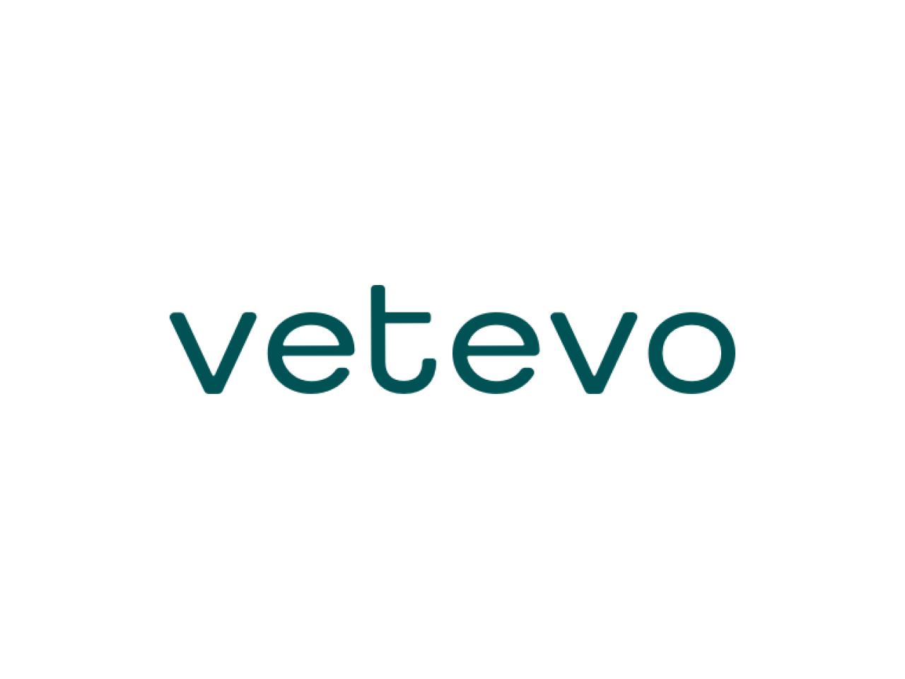 Das Logo von "vet evo" in einer modernen, minimalistischen Schriftart auf hellem Hintergrund.